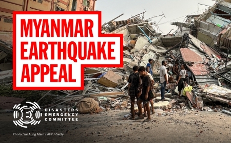 Myanmar earthquake appeal