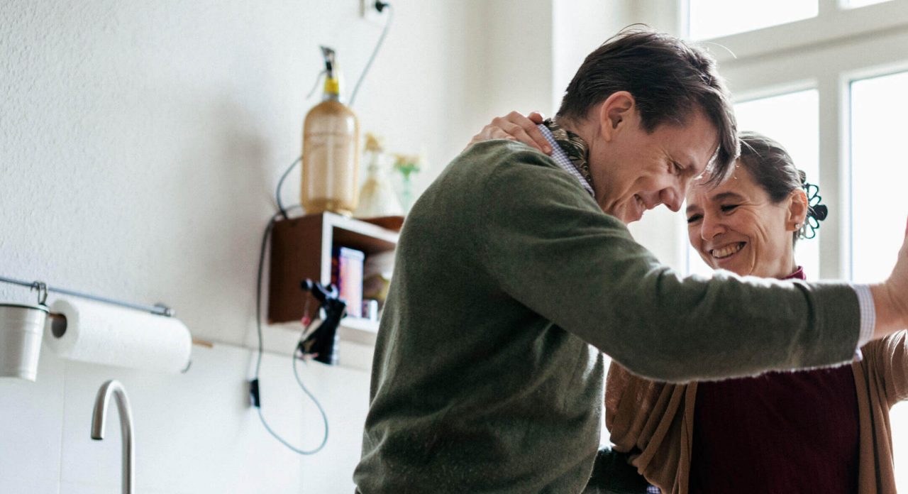 Elderly couple